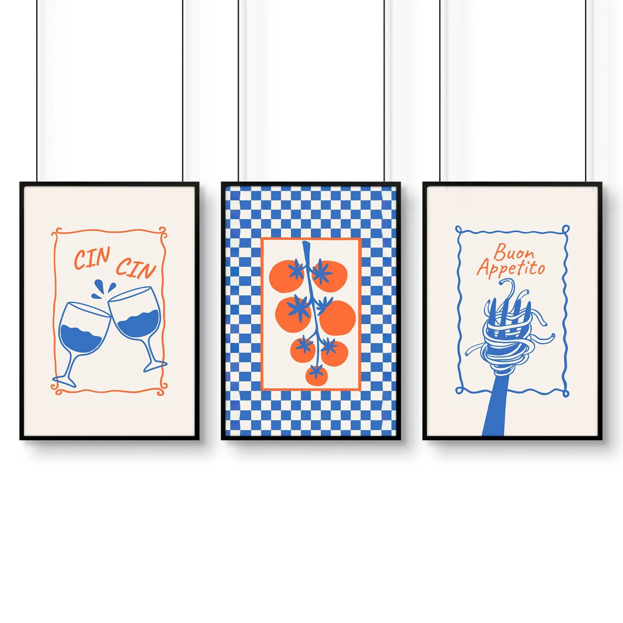 Kitchen Artwork | Set of 3 Italian Lifestyle Wall art Prints - Image 12