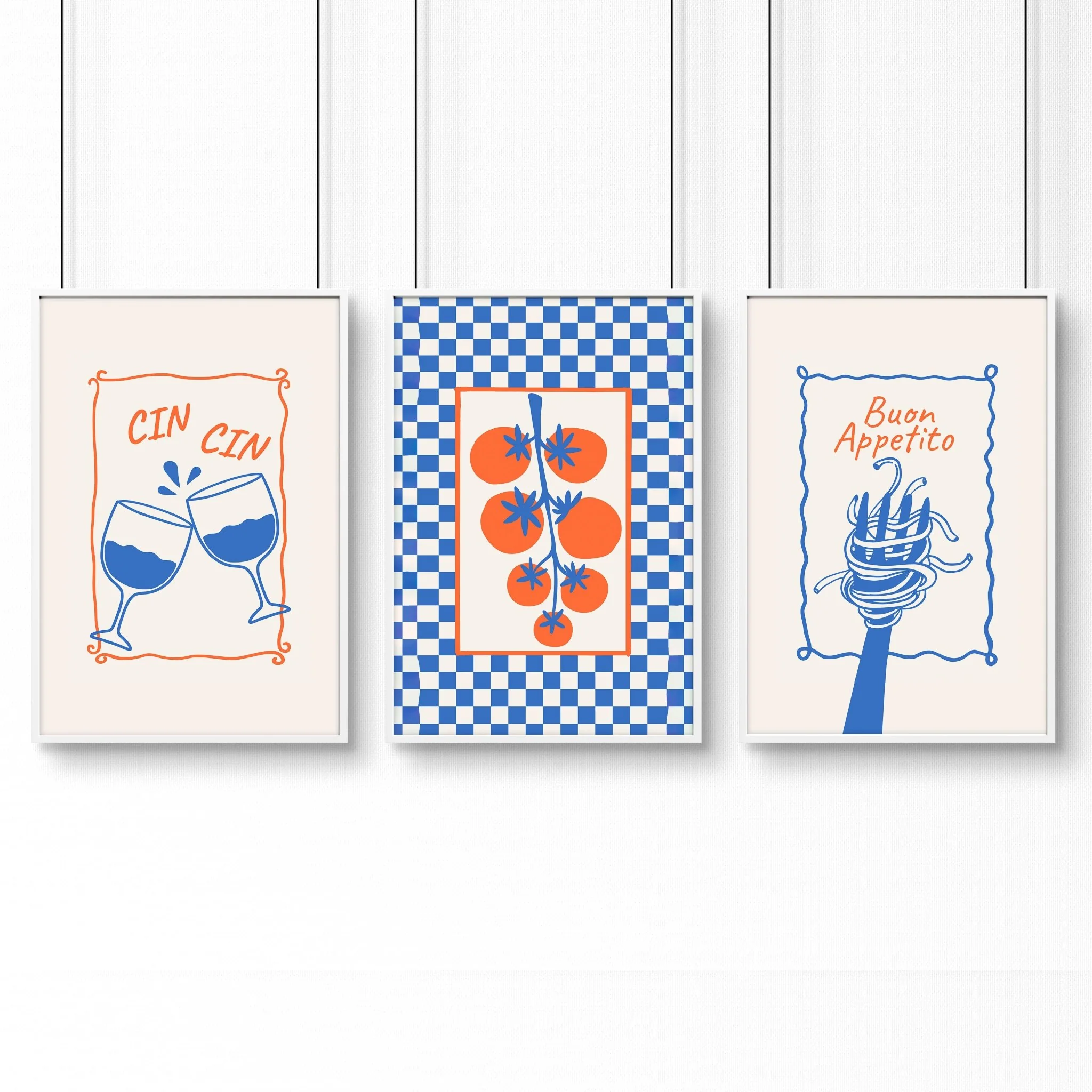 Kitchen Artwork | Set of 3 Italian Lifestyle Wall art Prints - Image 13
