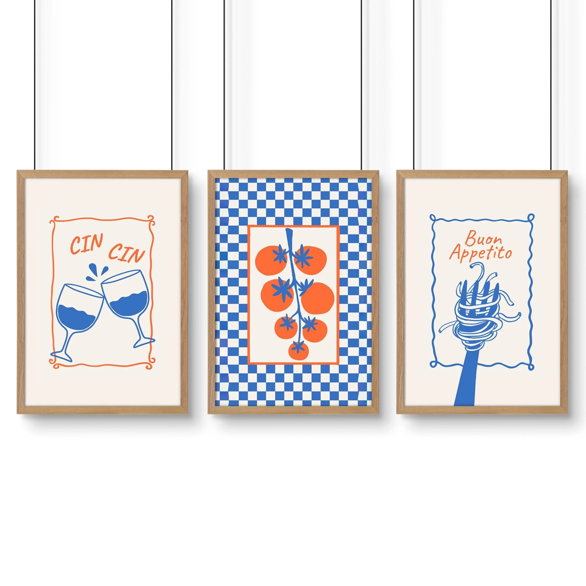 Kitchen Artwork | Set of 3 Italian Lifestyle Wall art Prints - Image 15
