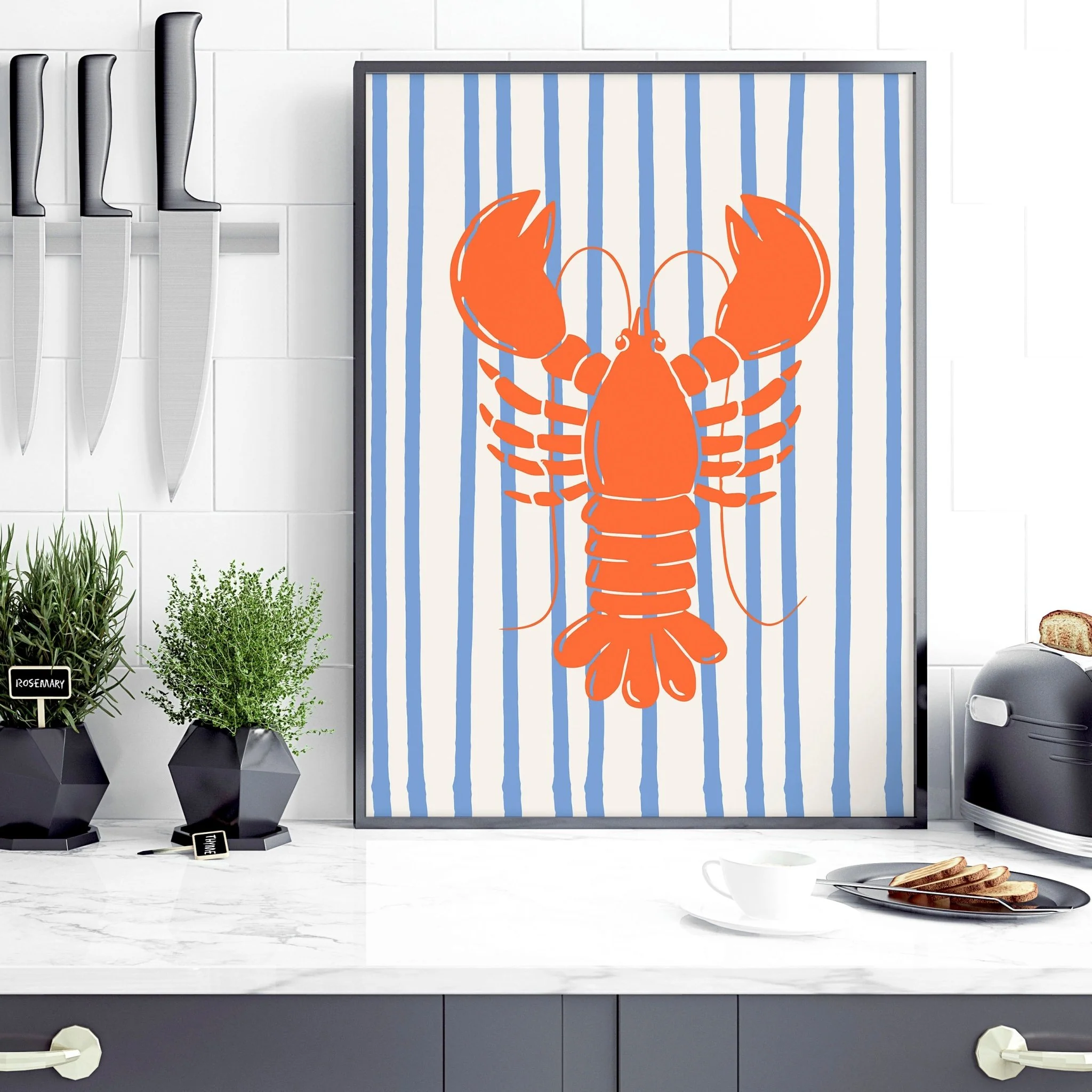 Kitchen Gallery Walls | Set of 3 Italian Lifestyle Wall art Prints - Image 10