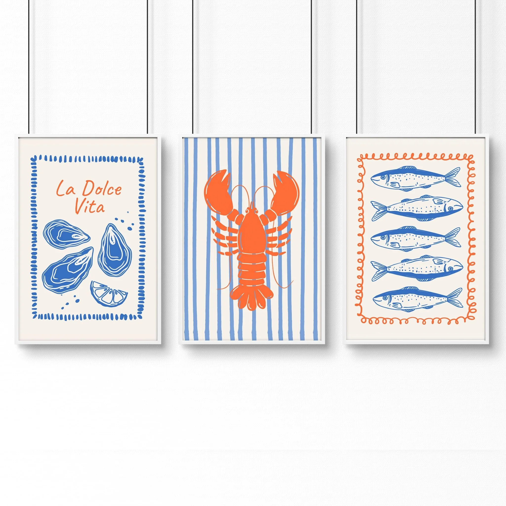 Kitchen Gallery Walls | Set of 3 Italian Lifestyle Wall art Prints - Image 14