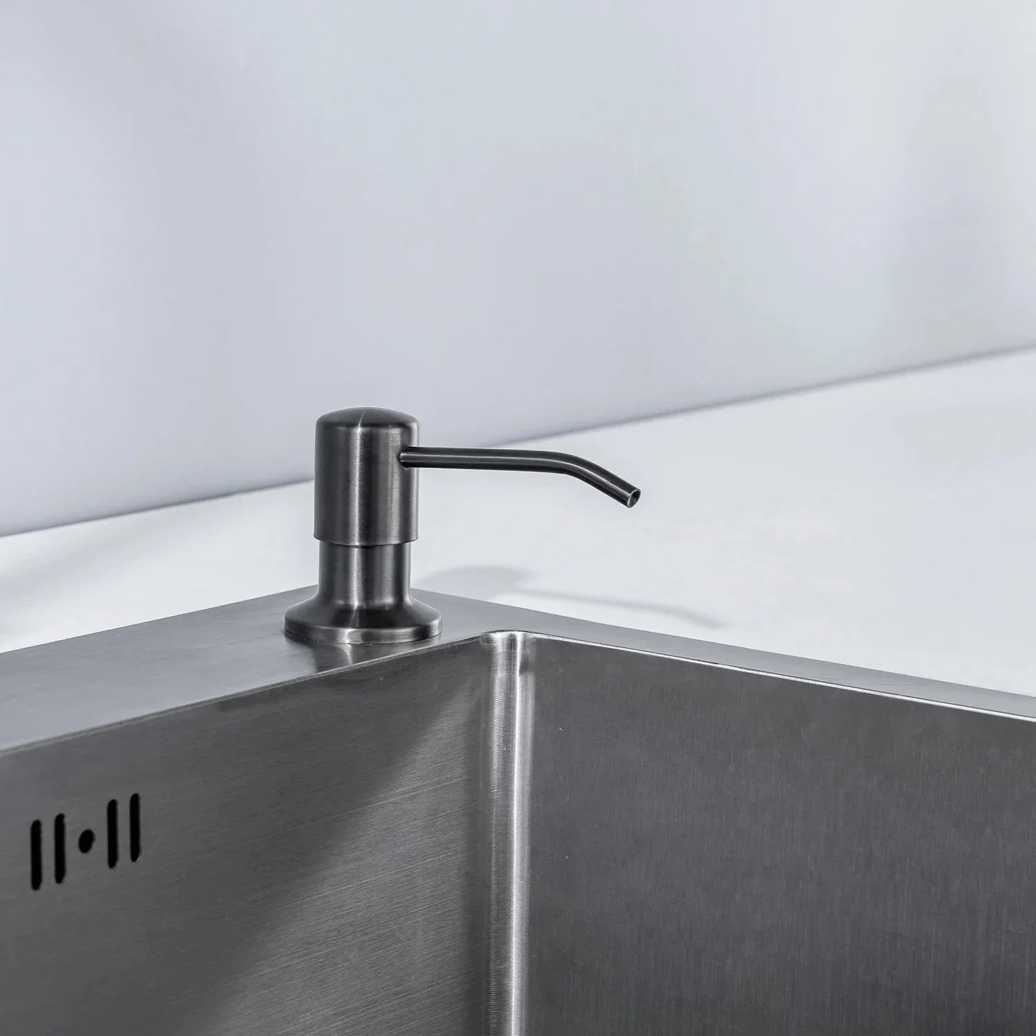 Kitchen Soap Dispensers 500ml Build in Dispenser Soap For Kitchen Bathroom Accessories Stainless Steel Pump Liquid PE Bottle - Image 29