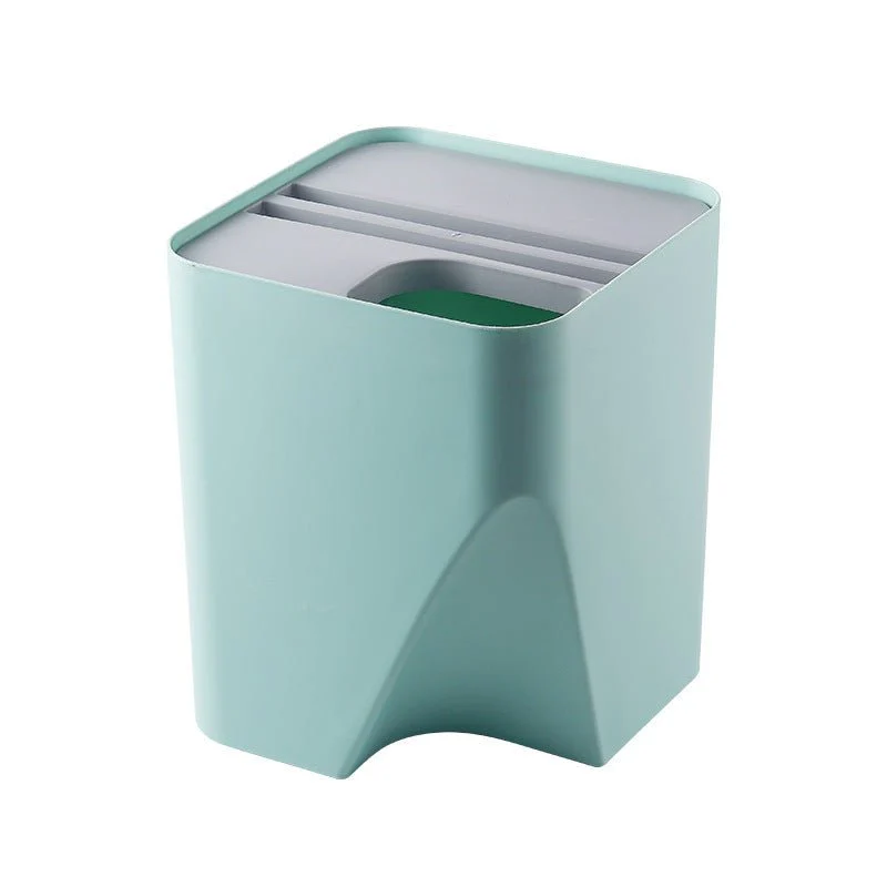 Kitchen Trash Can Recycle Bin Stacked Sorting Trash Bin Household Dry And Wet Separation Waste Bin Rubbish Bin for Bathroom - Image 14