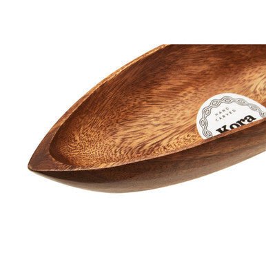 Kora Acacia Boat Shaped Serving Dish - Image 10