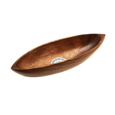 Kora Acacia Boat Shaped Serving Dish - Image 5