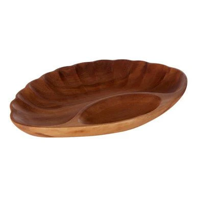 Kora Acacia Chip And Dip Serving Dish - Image 5