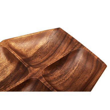 Kora Acacia Large Four Section Serving Dish - Image 7
