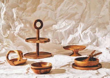 Kora Acacia Large Salad Servers - Image 8
