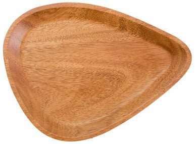 Kora Acacia Medium Curved Triangular Serving Dish - Image 7
