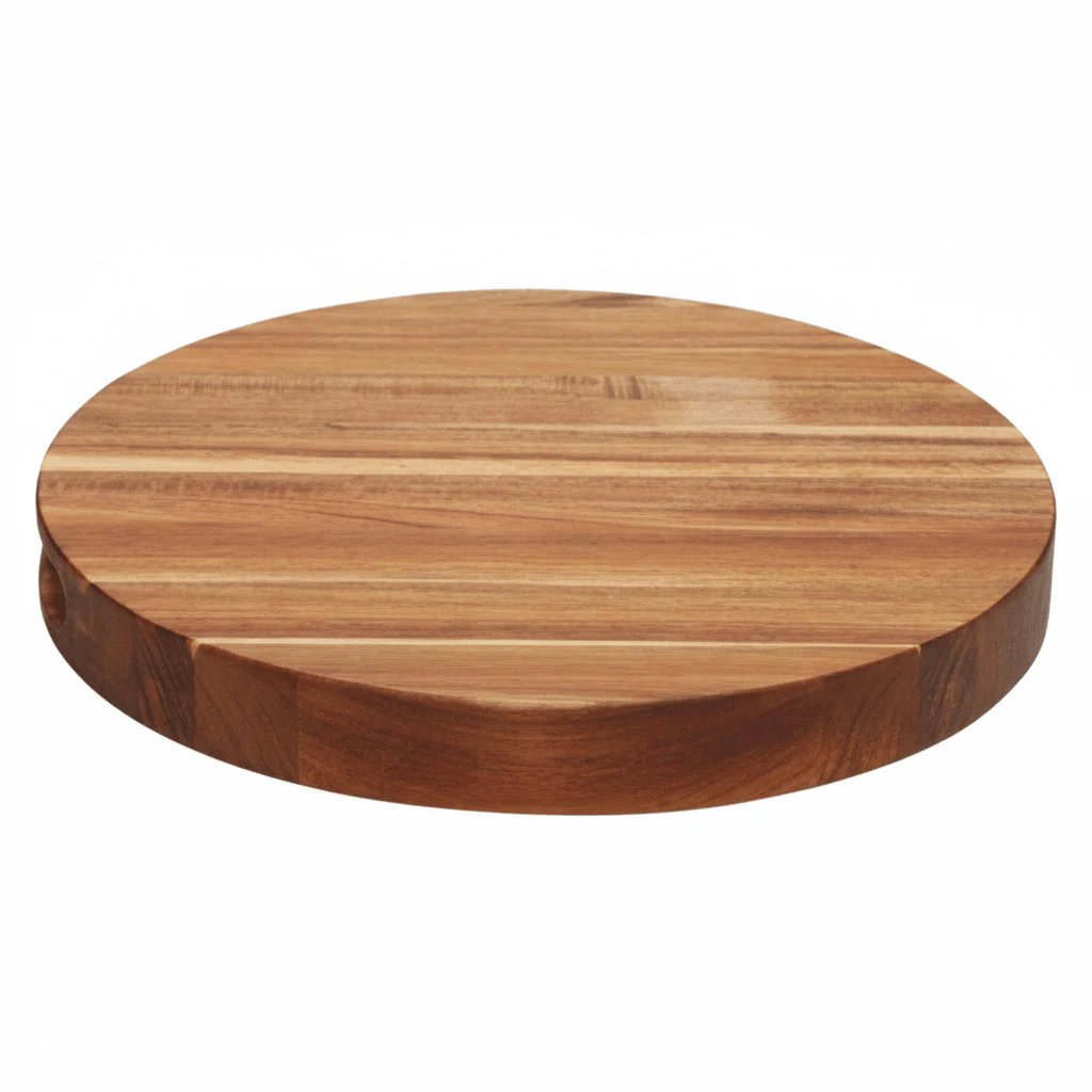 Kora Acacia Round Chopping And Serving Board - Image 6