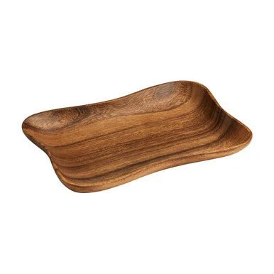 Kora Acacia Small Curved Rectangle Serving Dish - Image 7