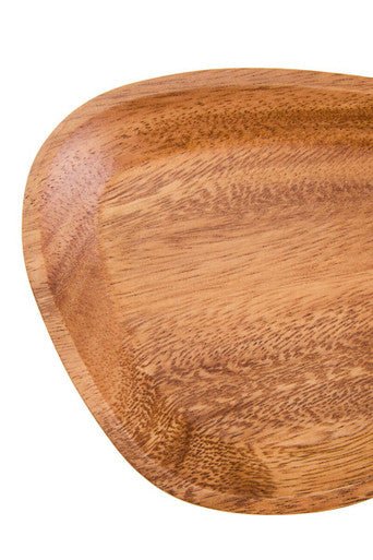 Kora Acacia Small Curved Triangular Serving Dish - Image 8