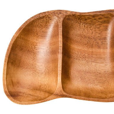 Kora Acacia Wood Five Section Antipasti Dish - Image 5