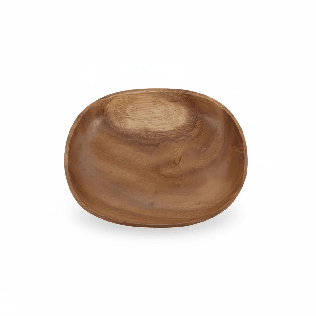 Kora Acacia Wood Oval Serving Dish
