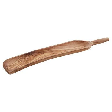 Kora Olive Wood Curved Paddle Serving Board - Image 5