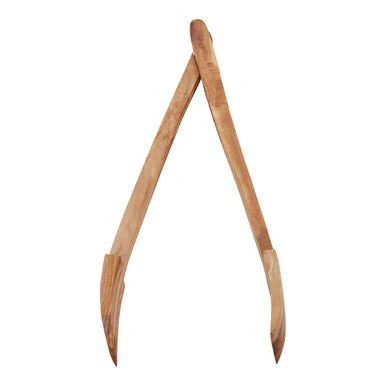 Kora Olive Wood Serving Tongs - Image 14