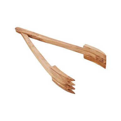 Kora Olive Wood Serving Tongs - Image 9