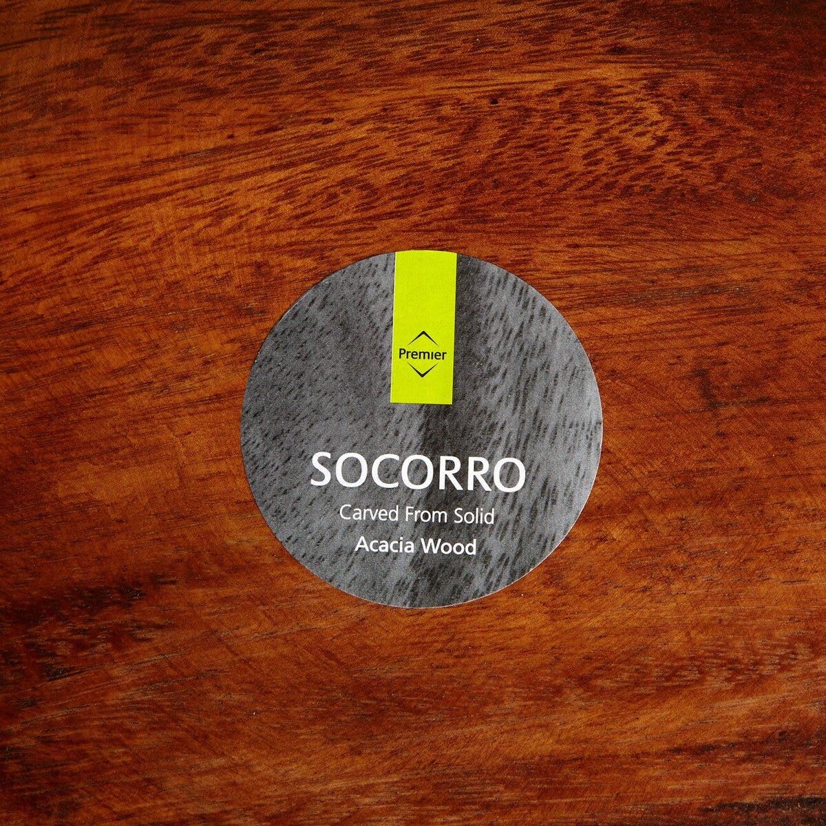 Kora Round Acacia Wood Plate - Image 21