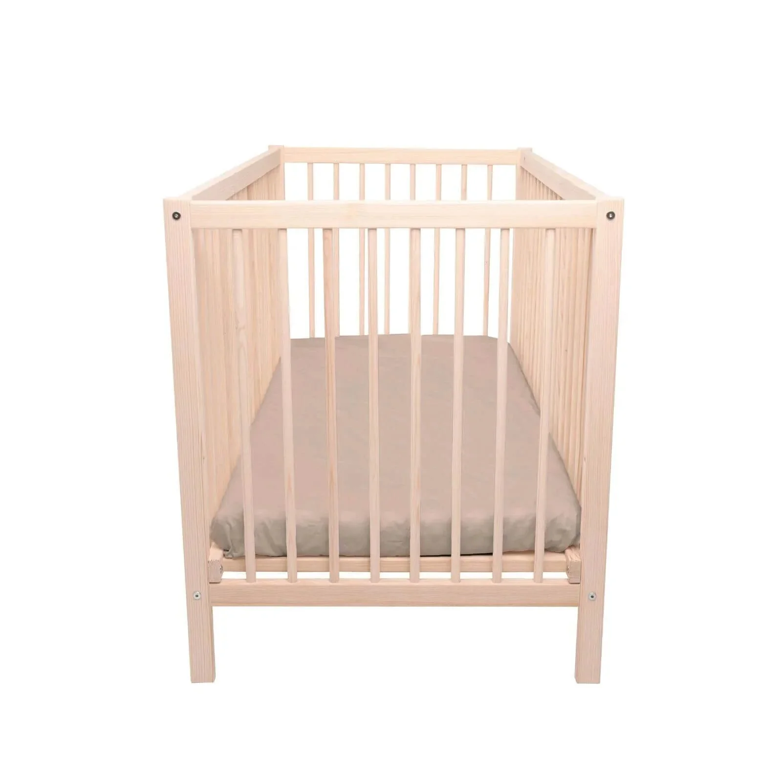 Kukka Natural Wood 2-Level Cot 70x140 - Image 7
