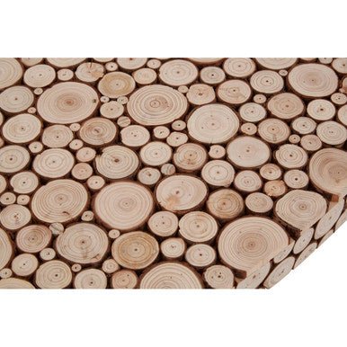 Lacuna Fir Wood Oval Coffee Table - Image 15