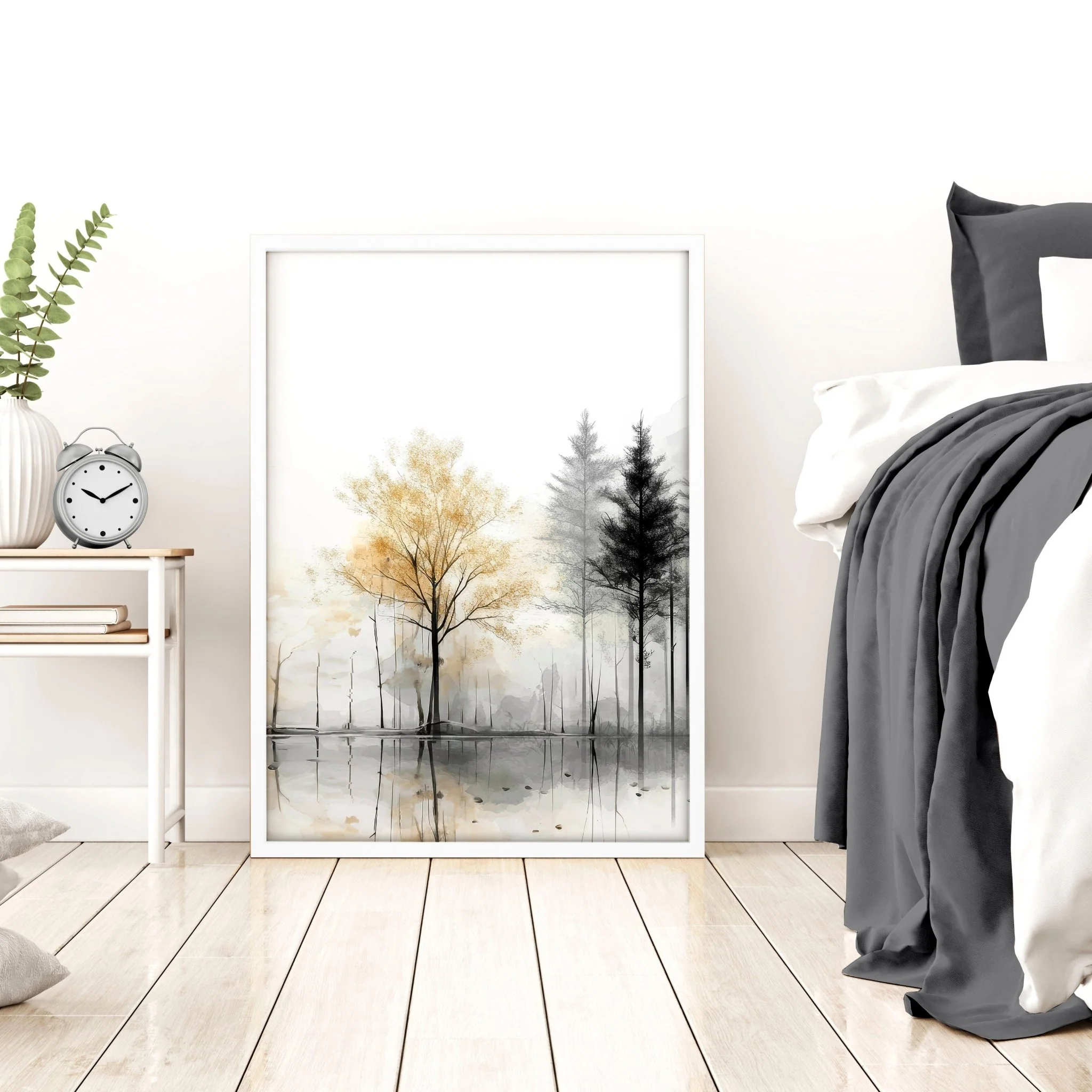 Landscape Canvas Wall Art | Set of 3 Asian Inspired Wall art Prints - Image 11