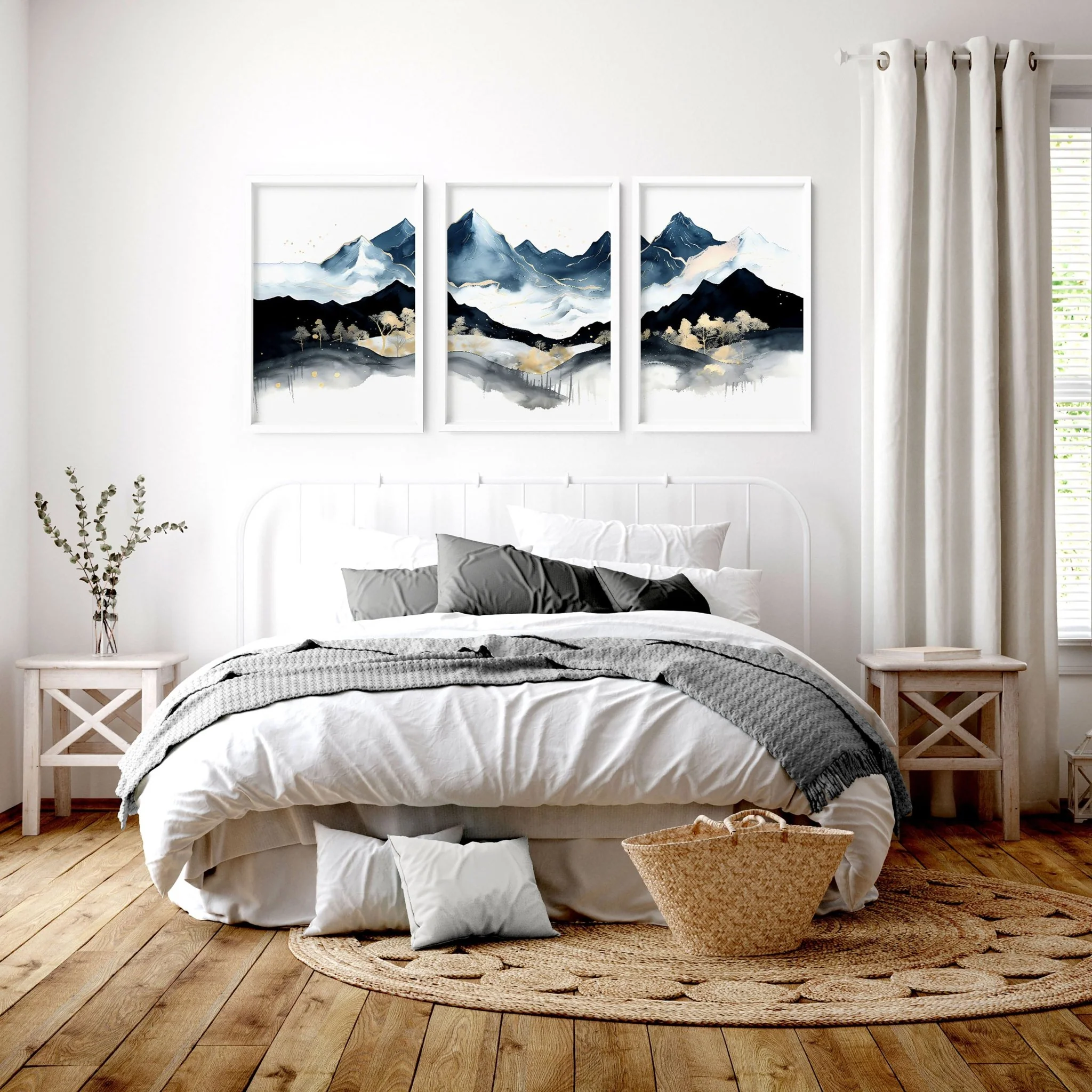 Landscape Picture Frame | Set of 3 wall art prints - Image 2