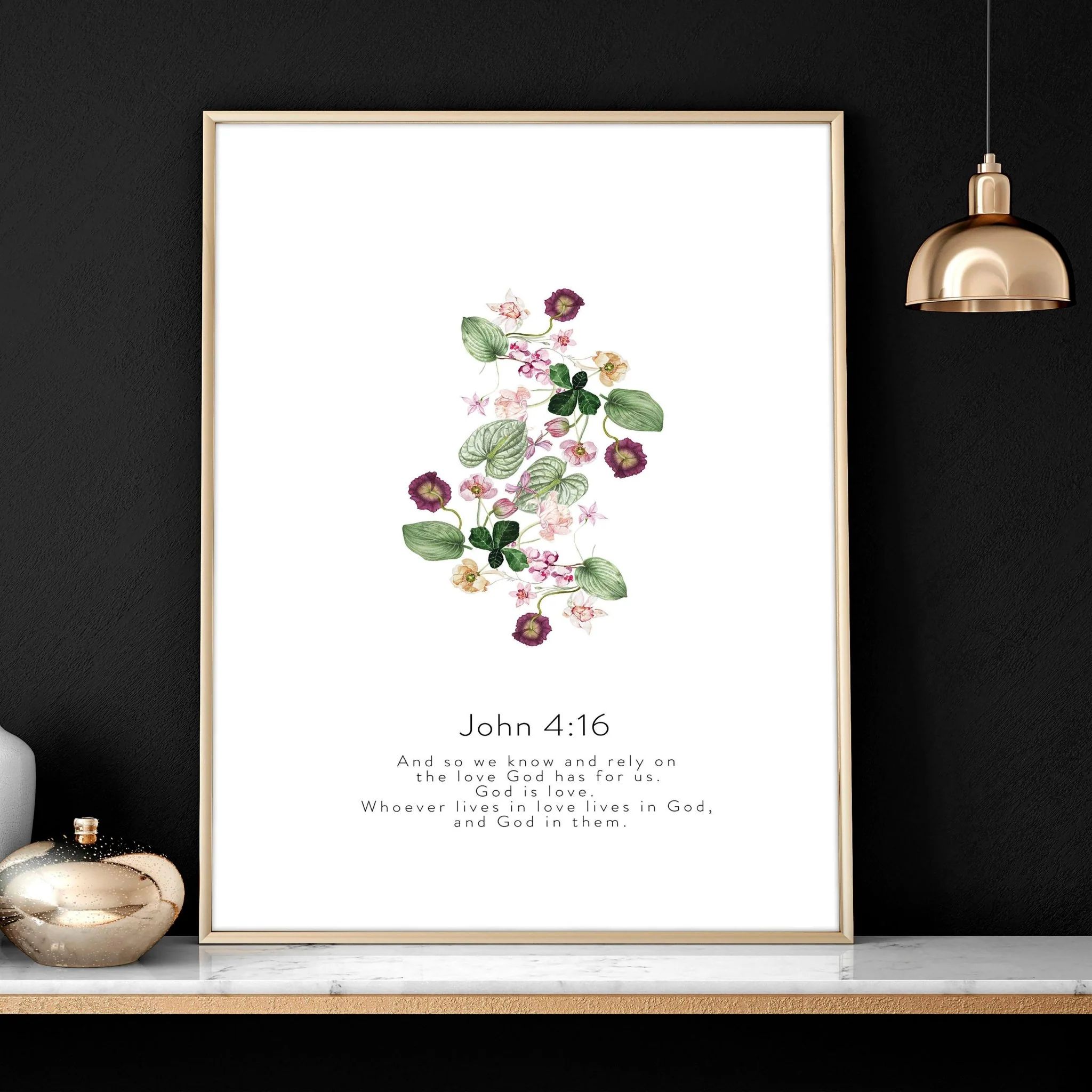Large art for living room | set of 3 Christian wall art prints - Image 6