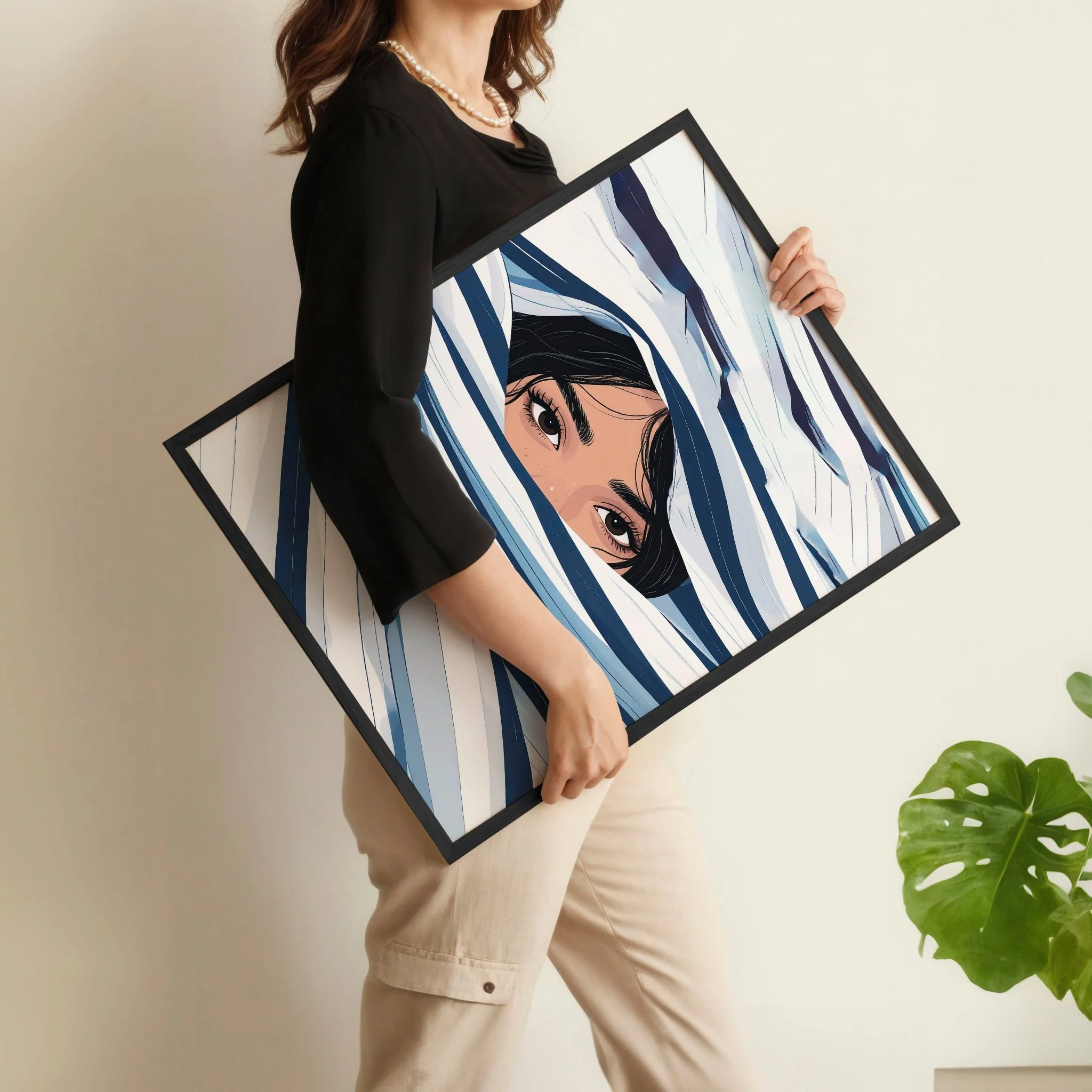 Large Art Prints | Set of 3 Boho Women Wall art Prints - Image 7