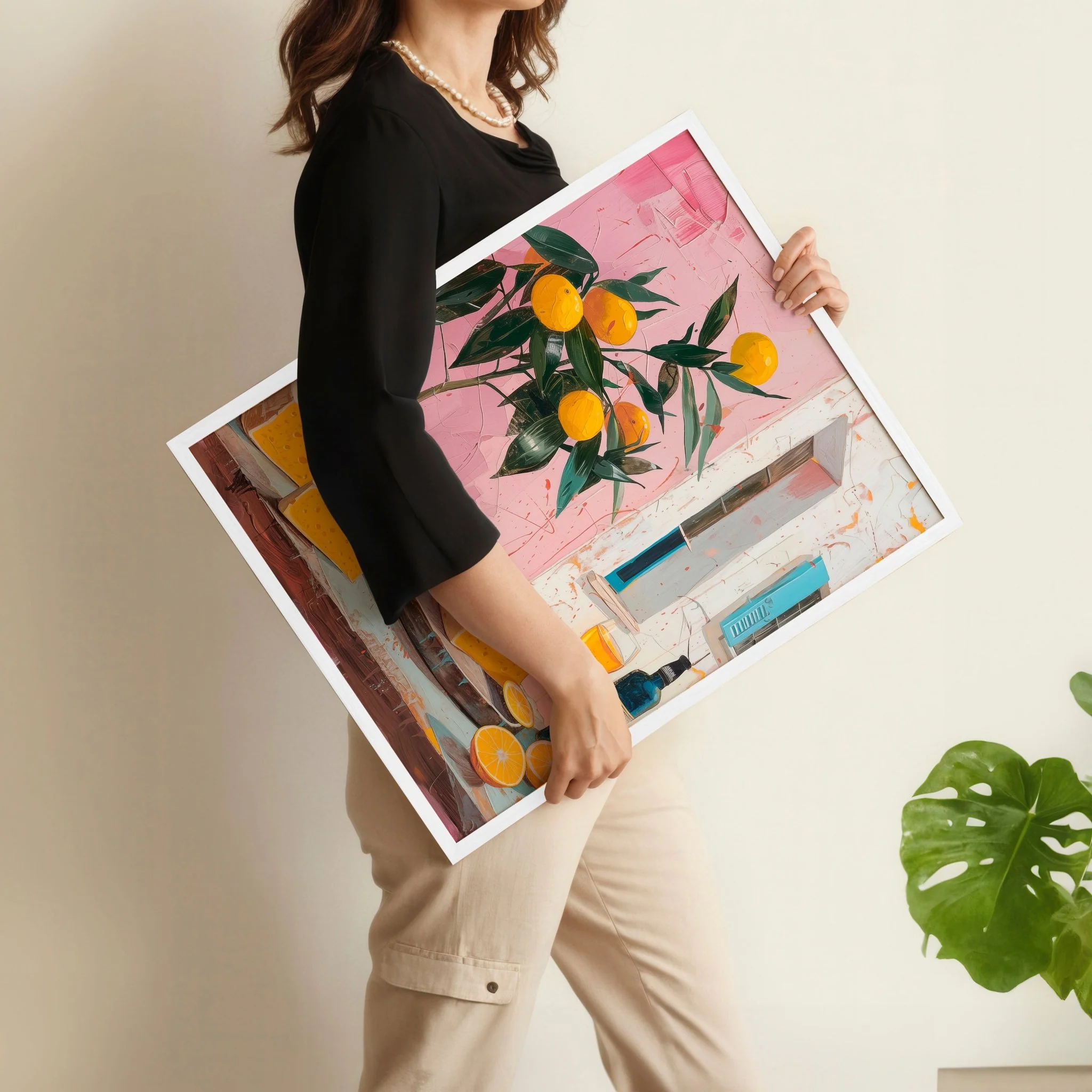 Large Canvas For Living Room | Set of 3 Italian Lifestyle Wall art Prints - Image 10