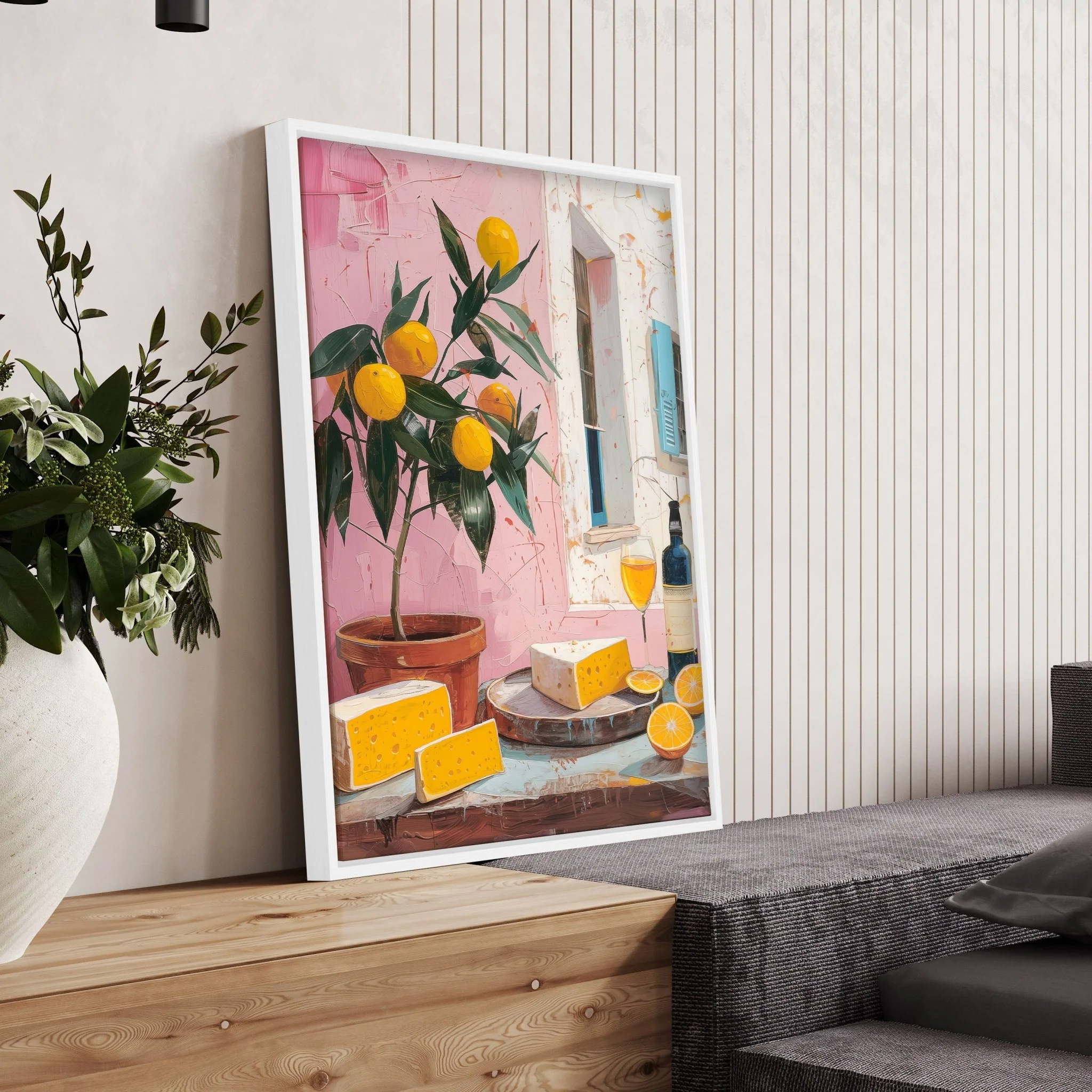 Large Canvas For Living Room | Set of 3 Italian Lifestyle Wall art Prints - Image 9