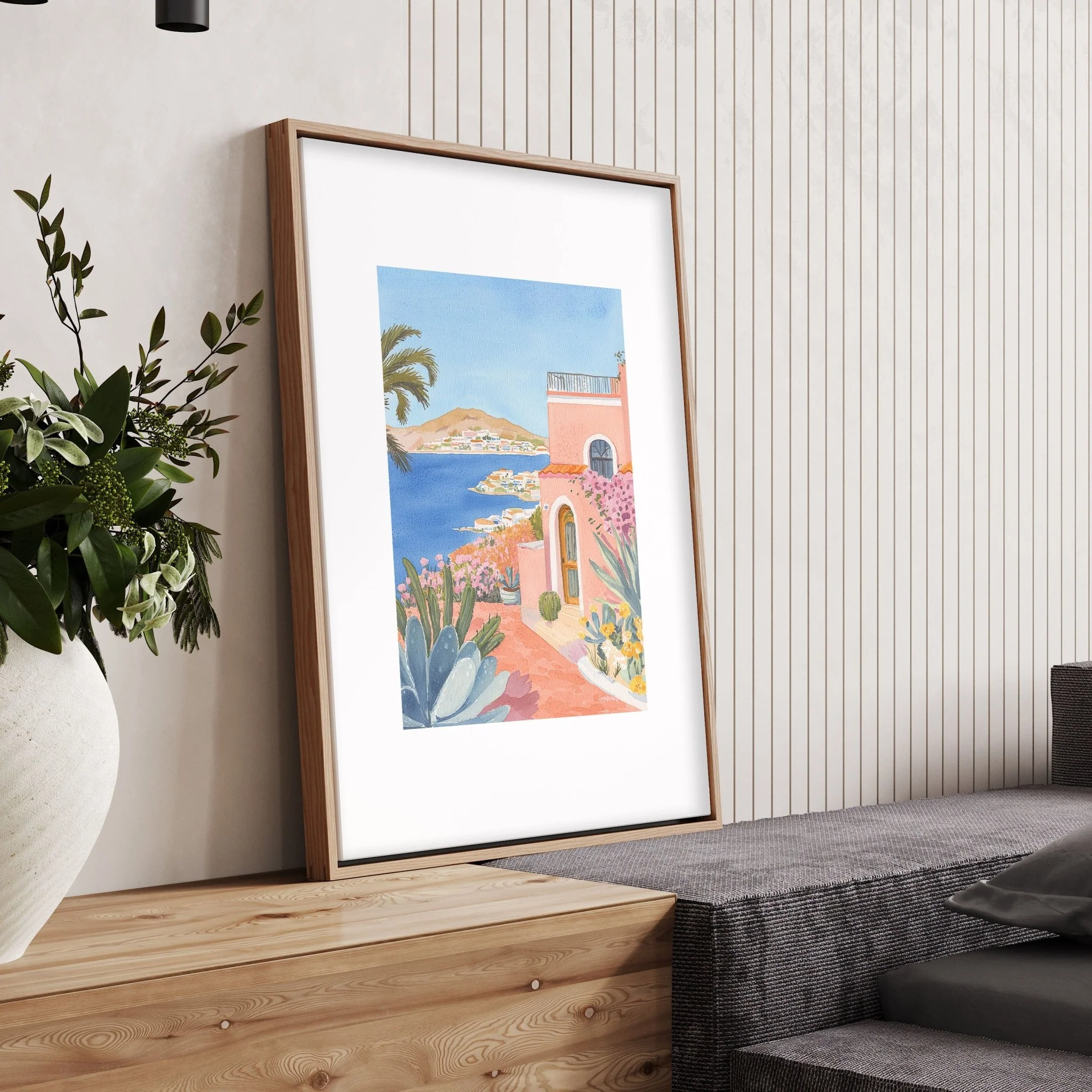 Large Canvas Pictures For Living Room | Set of 3 Beach Decor Wall art Prints - Image 11