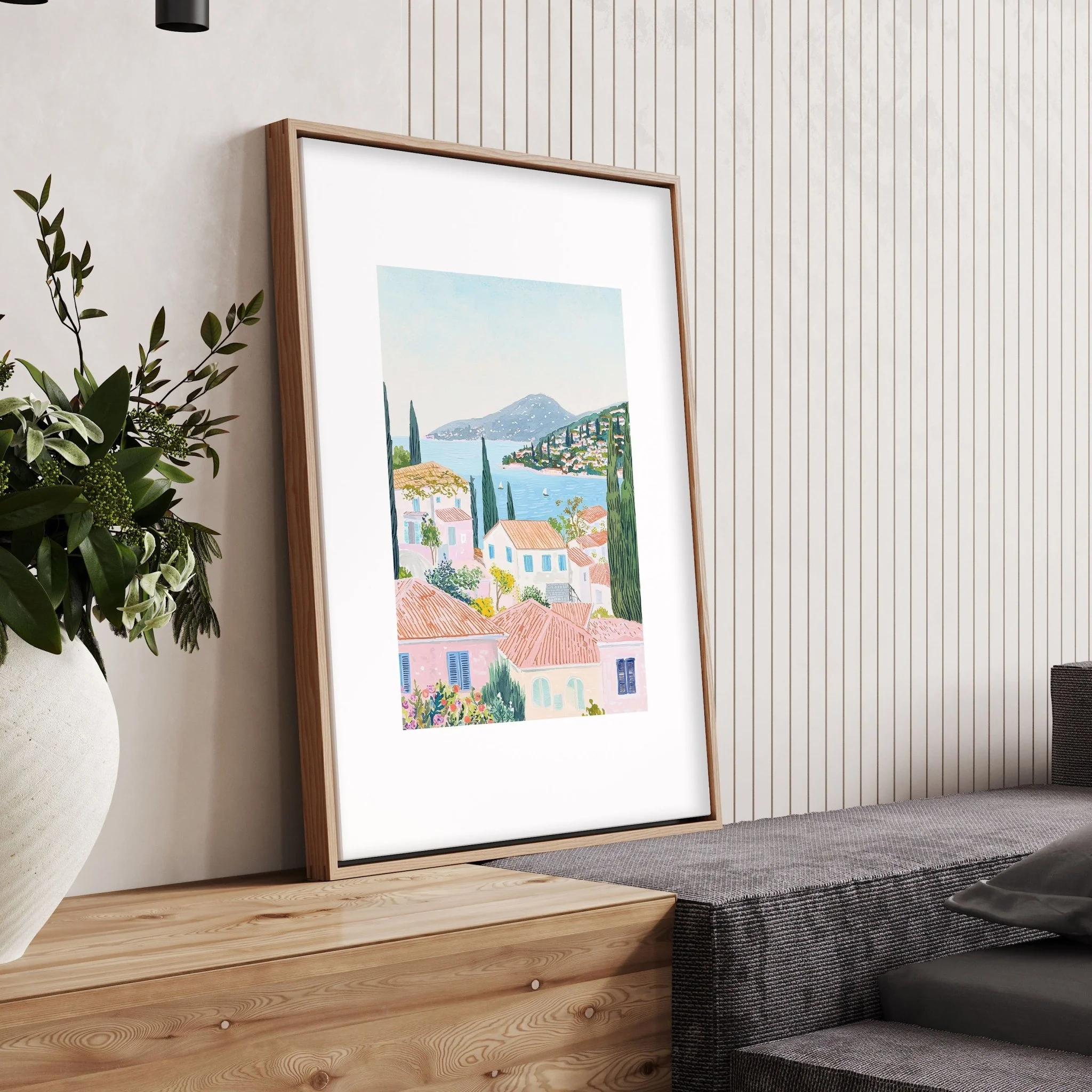 Large Canvas Pictures For Living Room | Set of 3 Beach Decor Wall art Prints - Image 13
