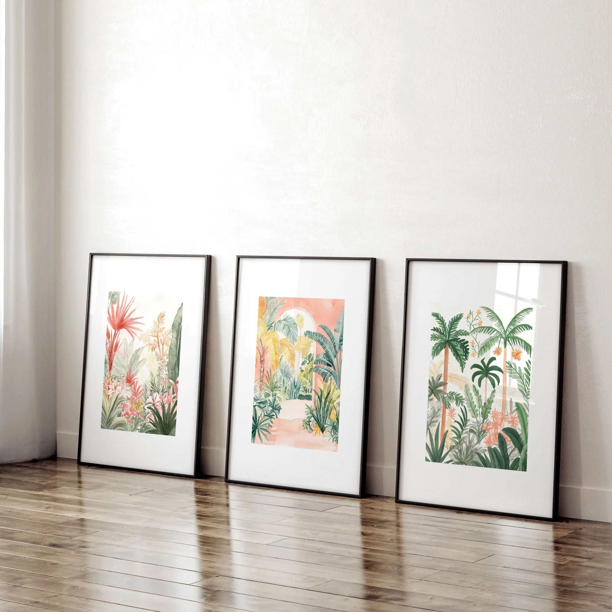 Large Canvas Wall Art For Living Room | Set of 3 Beach Decor Wall art Prints - Image 5