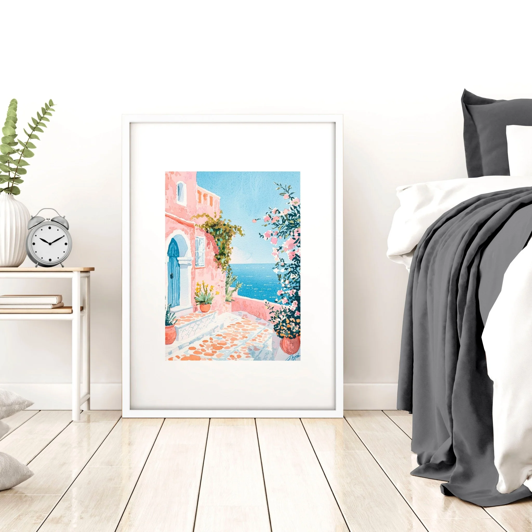 Large Framed Wall Art | Set of 3 Beach Decor Wall art Prints - Image 7