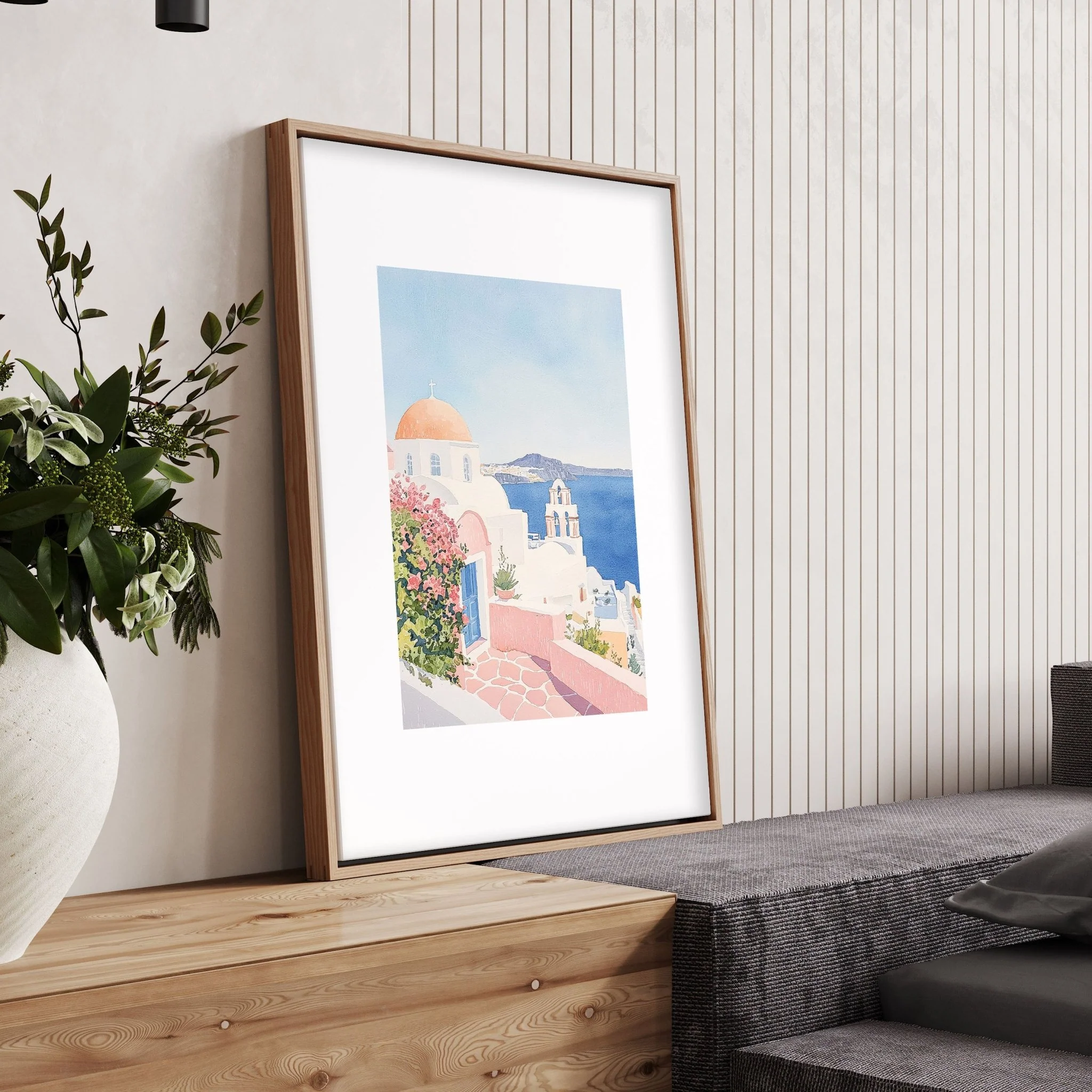 Large Living Room Canvas Art | Set of 3 Beach Decor Wall art Prints - Image 9