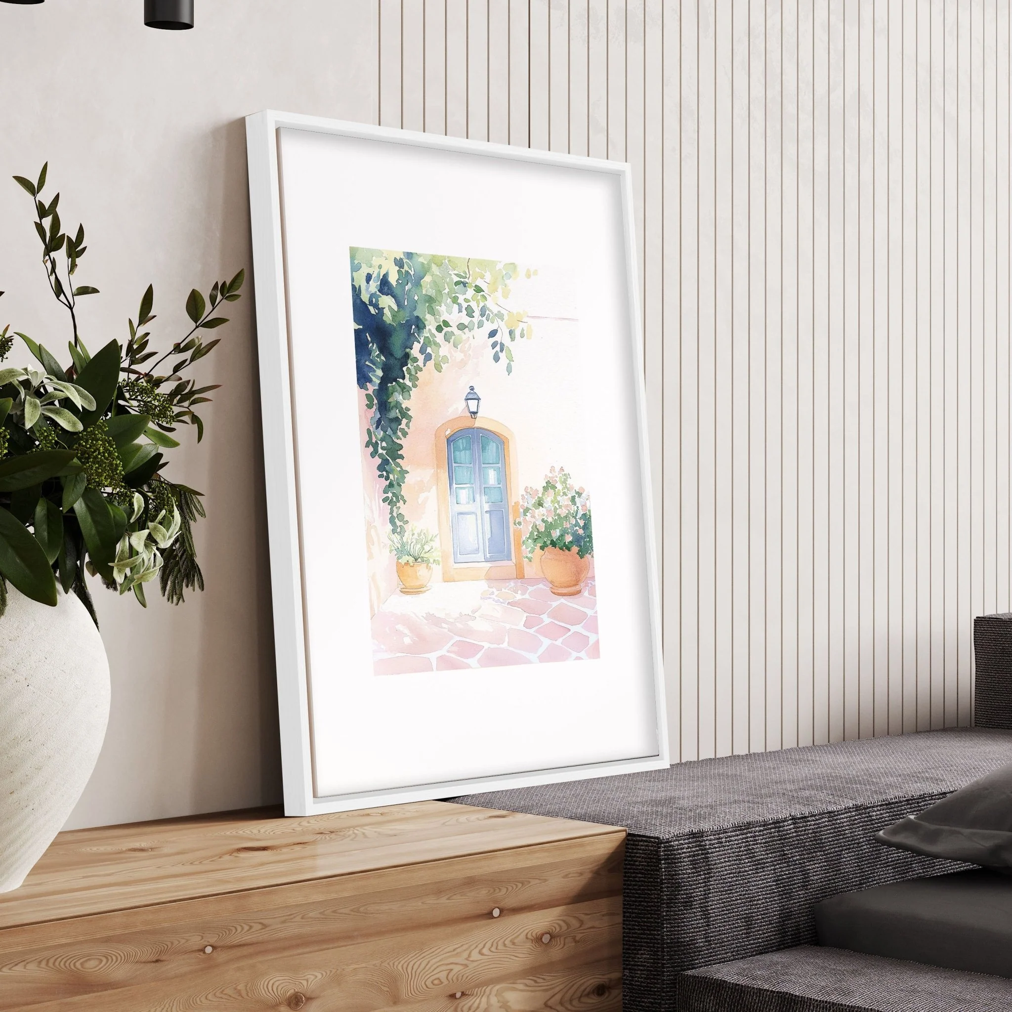 Large Modern Pictures For Living Room | Set of 3 Beach Decor Wall art Prints - Image 10