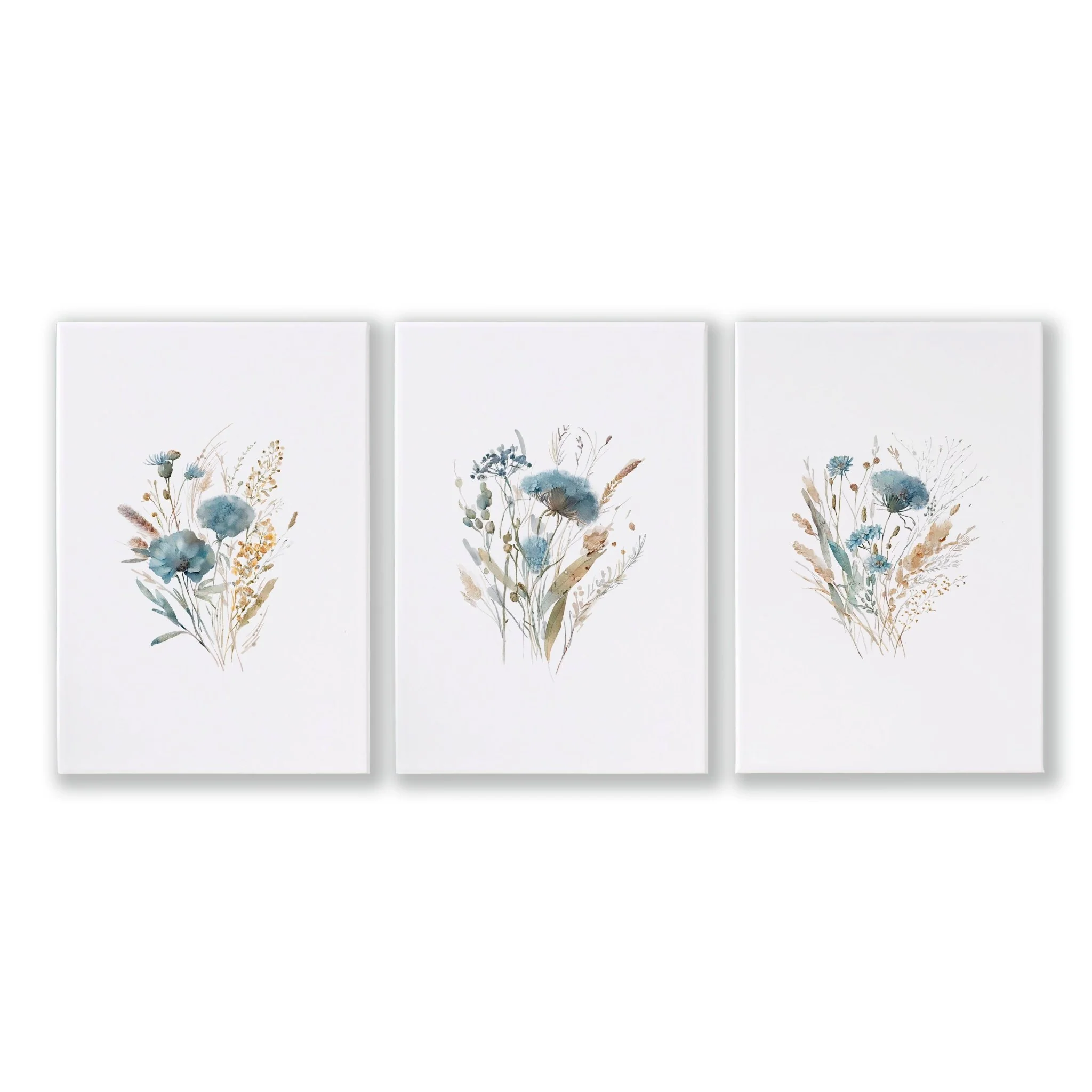 Large Picture For Bedroom | Set of 3 Botanical Art Prints - Image 14