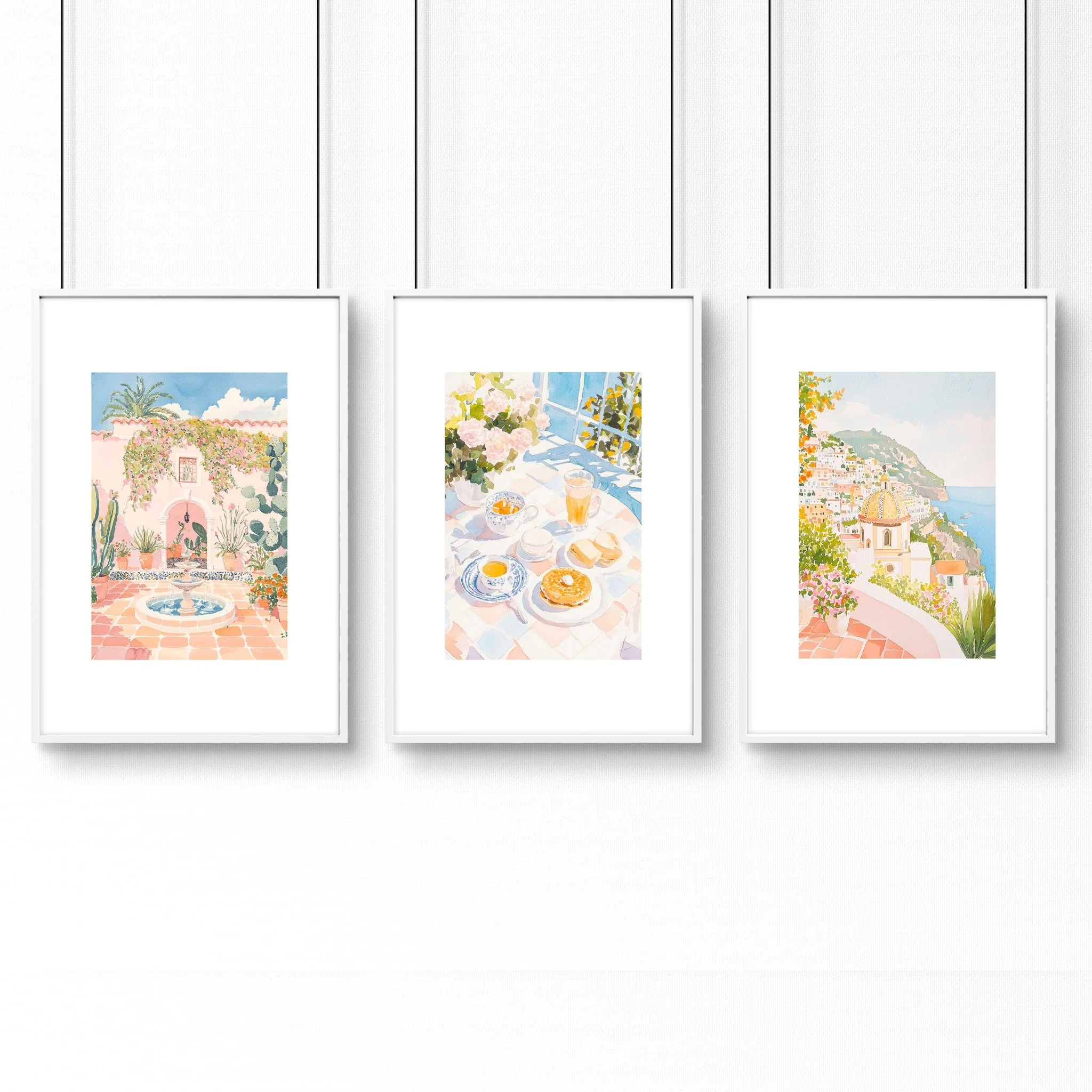 Large Pictures For Wall | Set of 3 Beach Decor Wall art Prints - Image 15