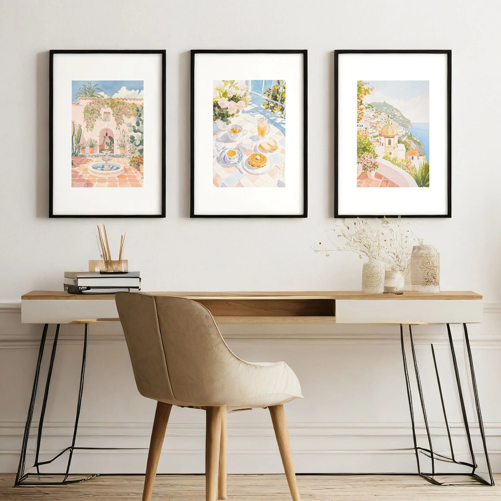 Large Pictures For Wall | Set of 3 Beach Decor Wall art Prints - Image 5