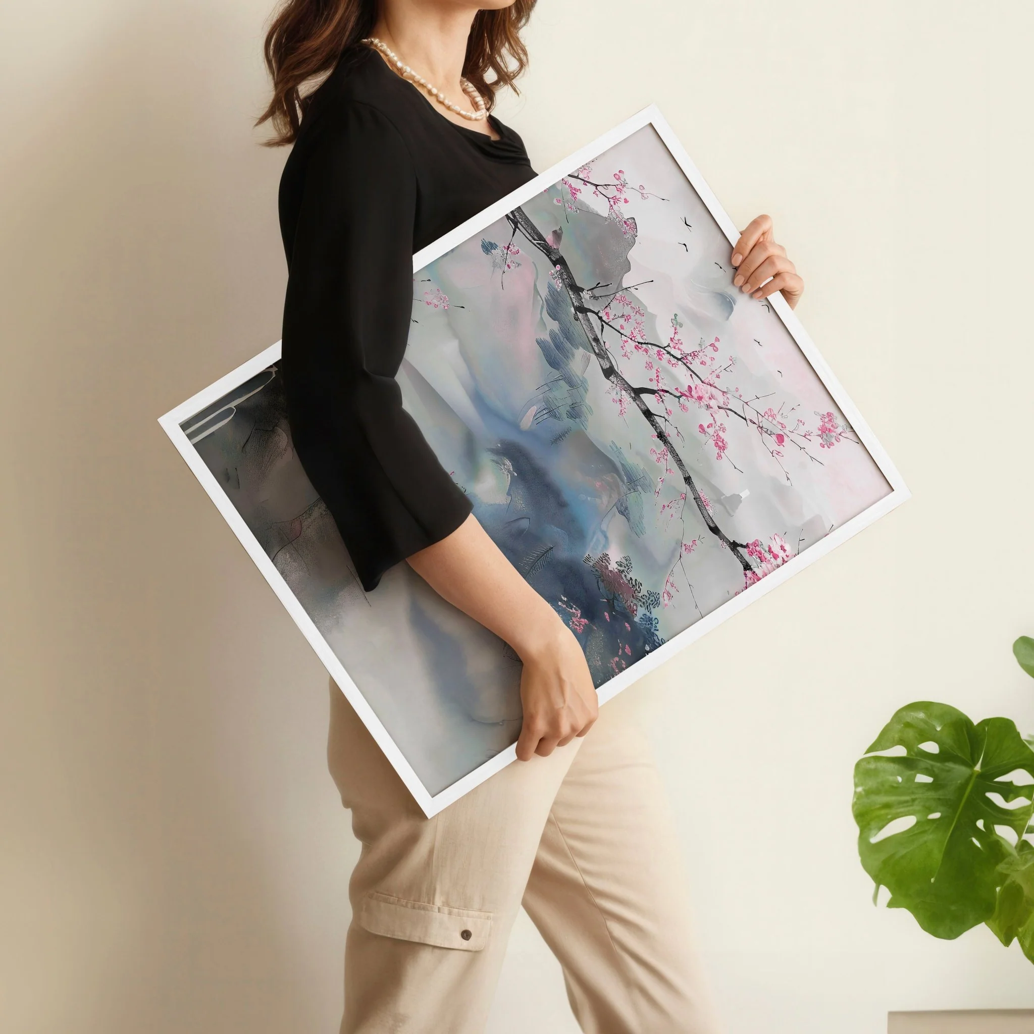 Large Print For Wall | Set of 3 Chinoiserie Wall art Prints - Image 4