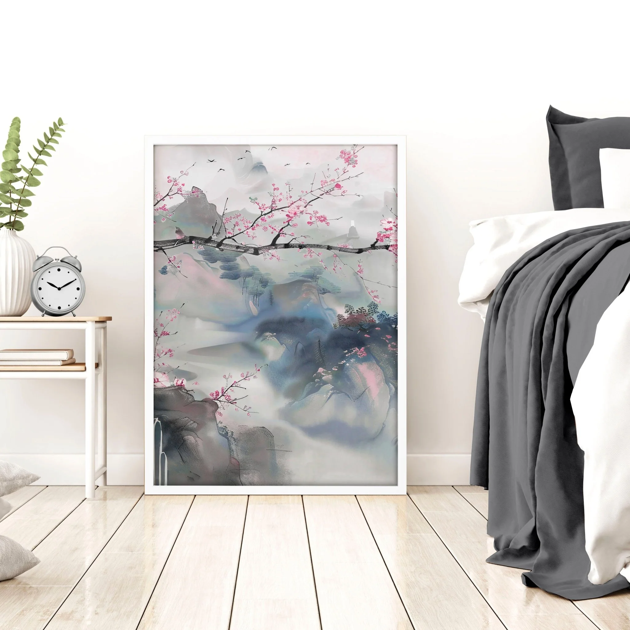 Large Print For Wall | Set of 3 Chinoiserie Wall art Prints - Image 6