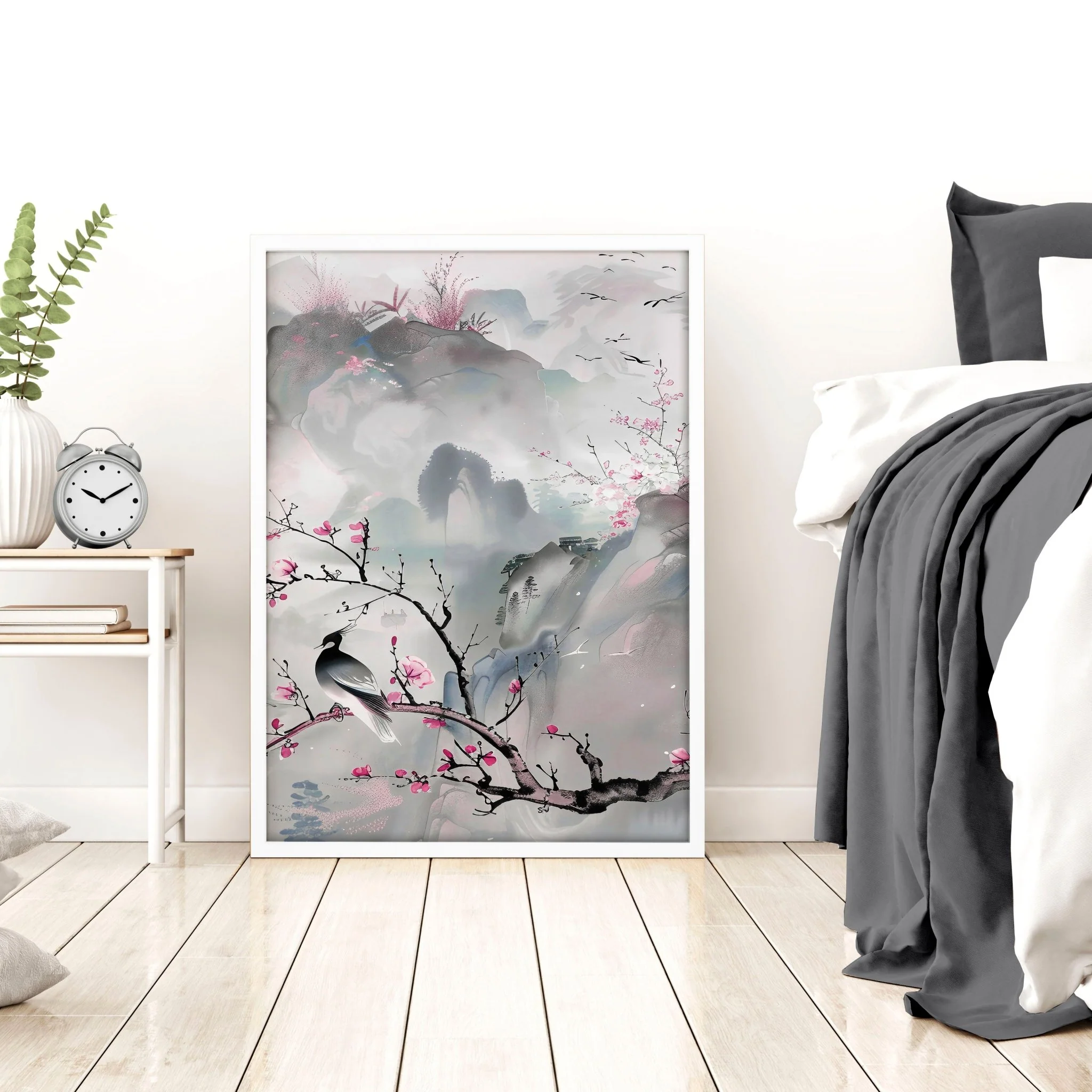 Large Print For Wall | Set of 3 Chinoiserie Wall art Prints - Image 8