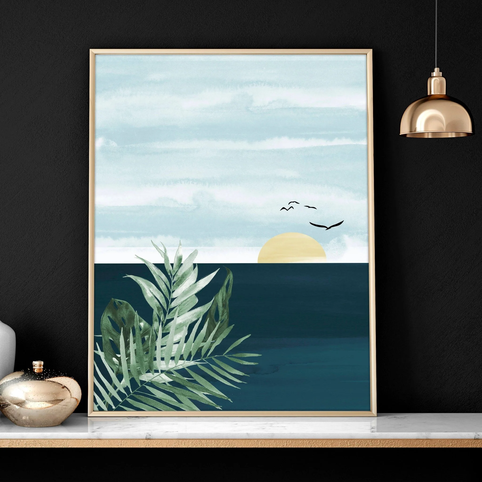 Tropical wall art | Set of 3 wall art prints - Image 6
