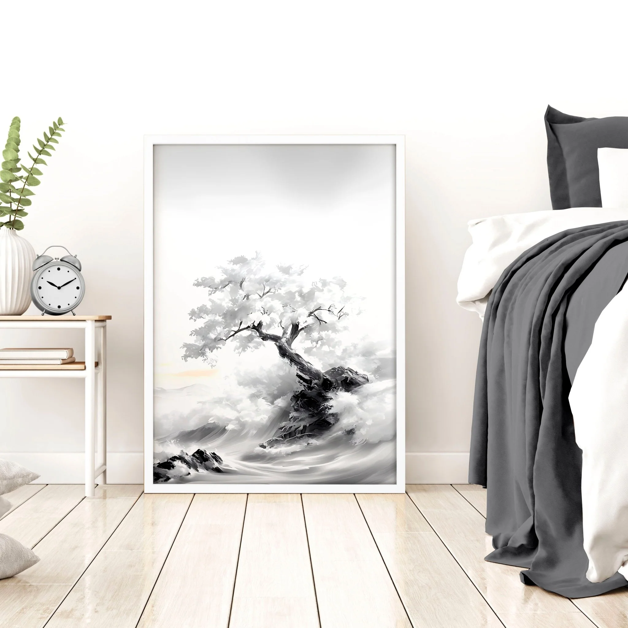 Large Wall Art Canvases | Set of 3 Asian Inspired Wall art Prints - Image 8
