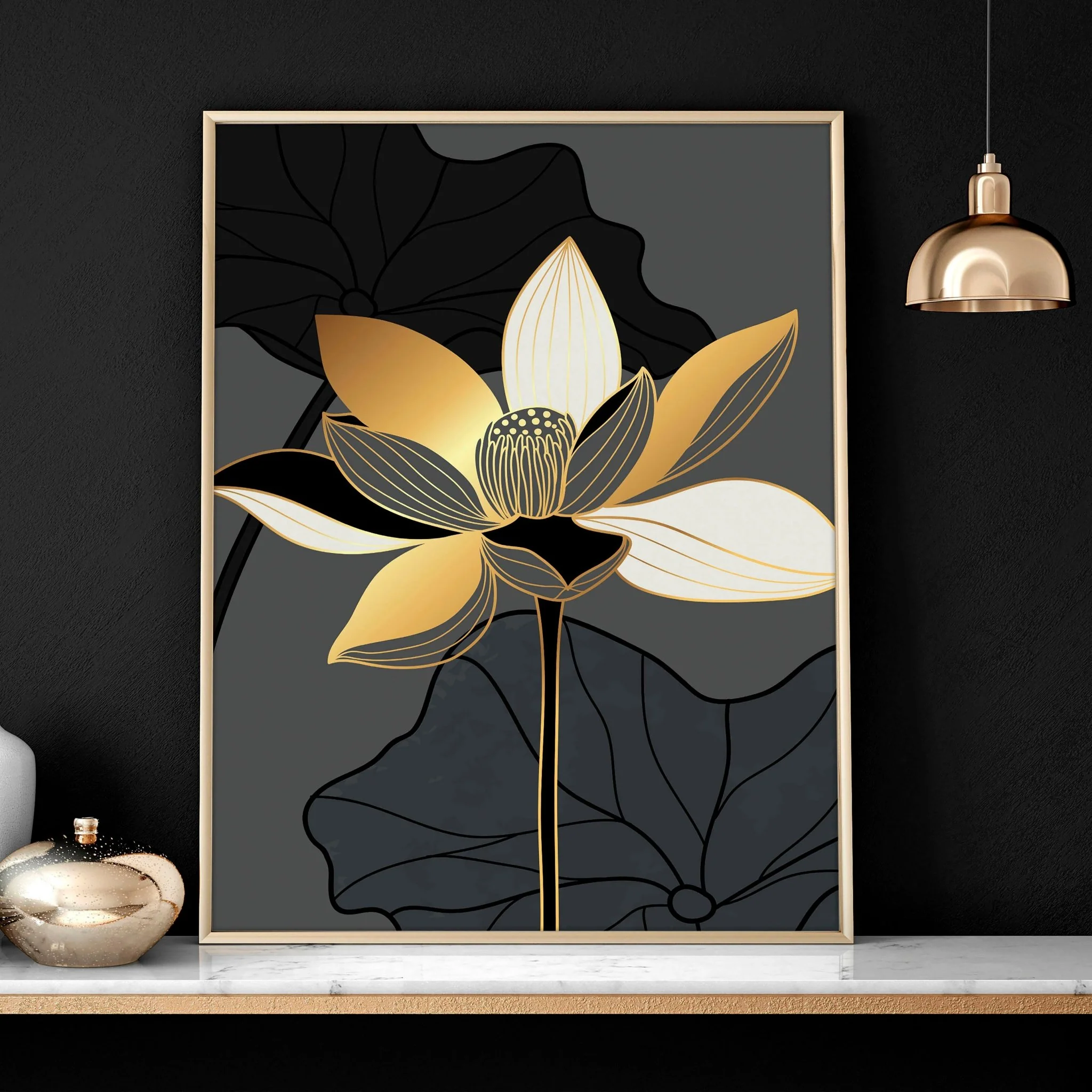 Large wall art for living room | set of 3 wall art prints - Image 5