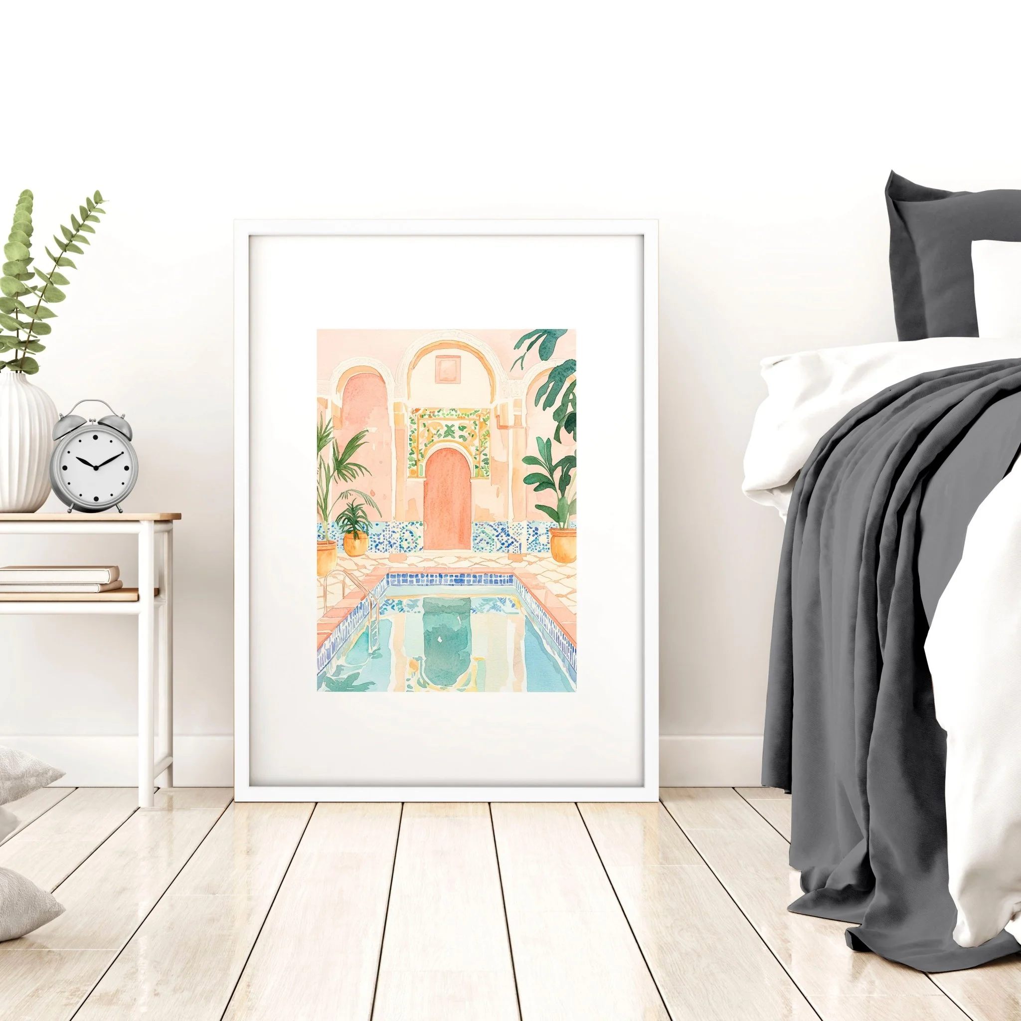 Large Wall Art Framed | Set of 3 Beach Decor Wall art Prints - Image 9