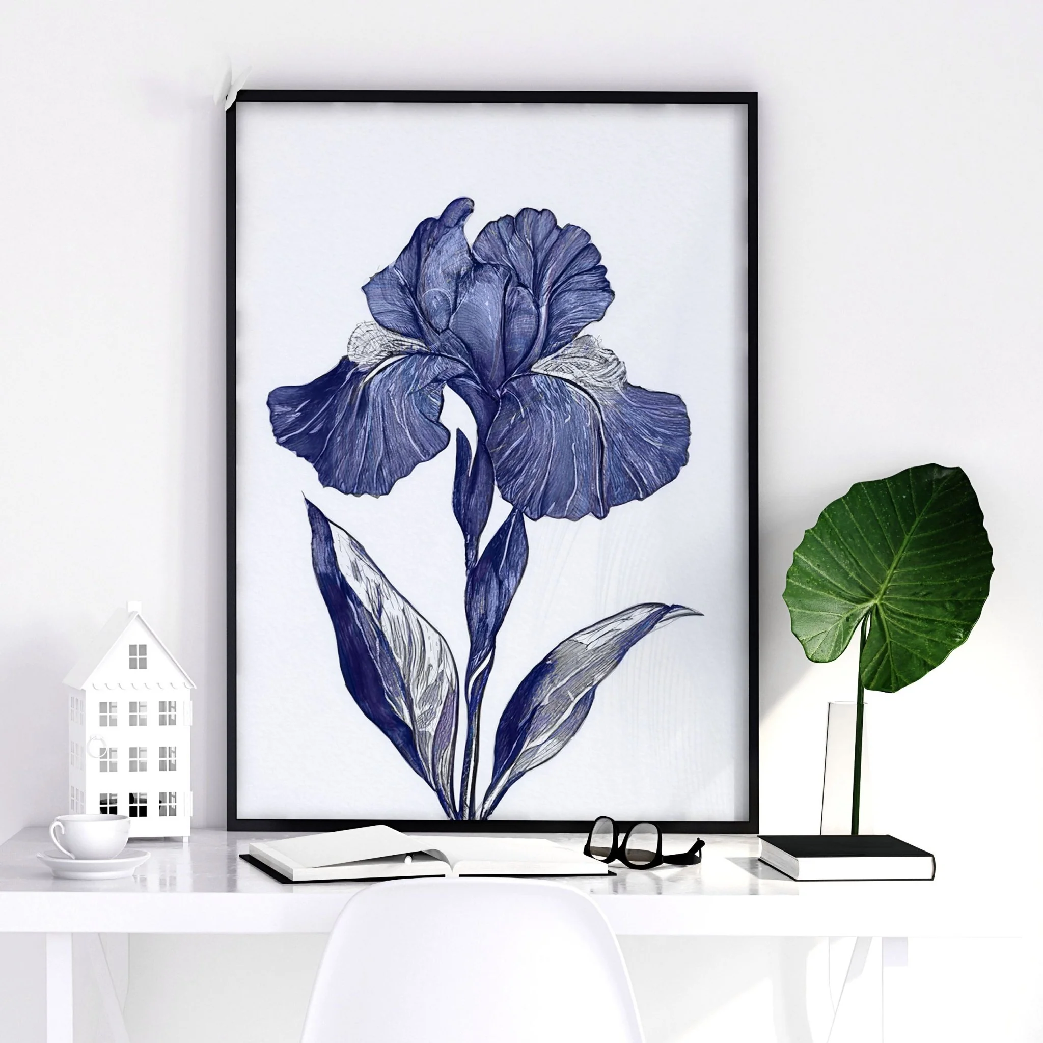 Large Wall Hanging | Set of 3 Botanical Wall art Prints - Image 10
