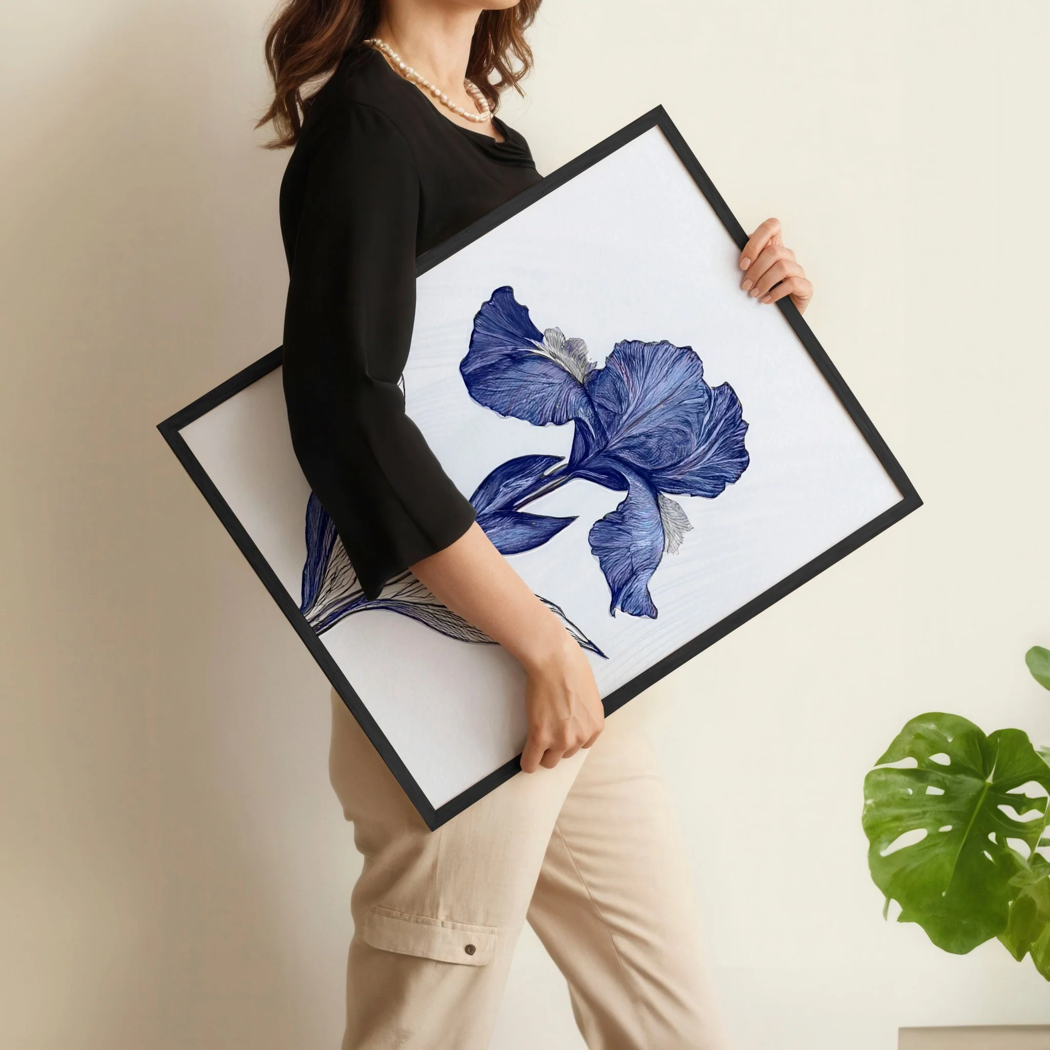 Large Wall Hanging | Set of 3 Botanical Wall art Prints - Image 7