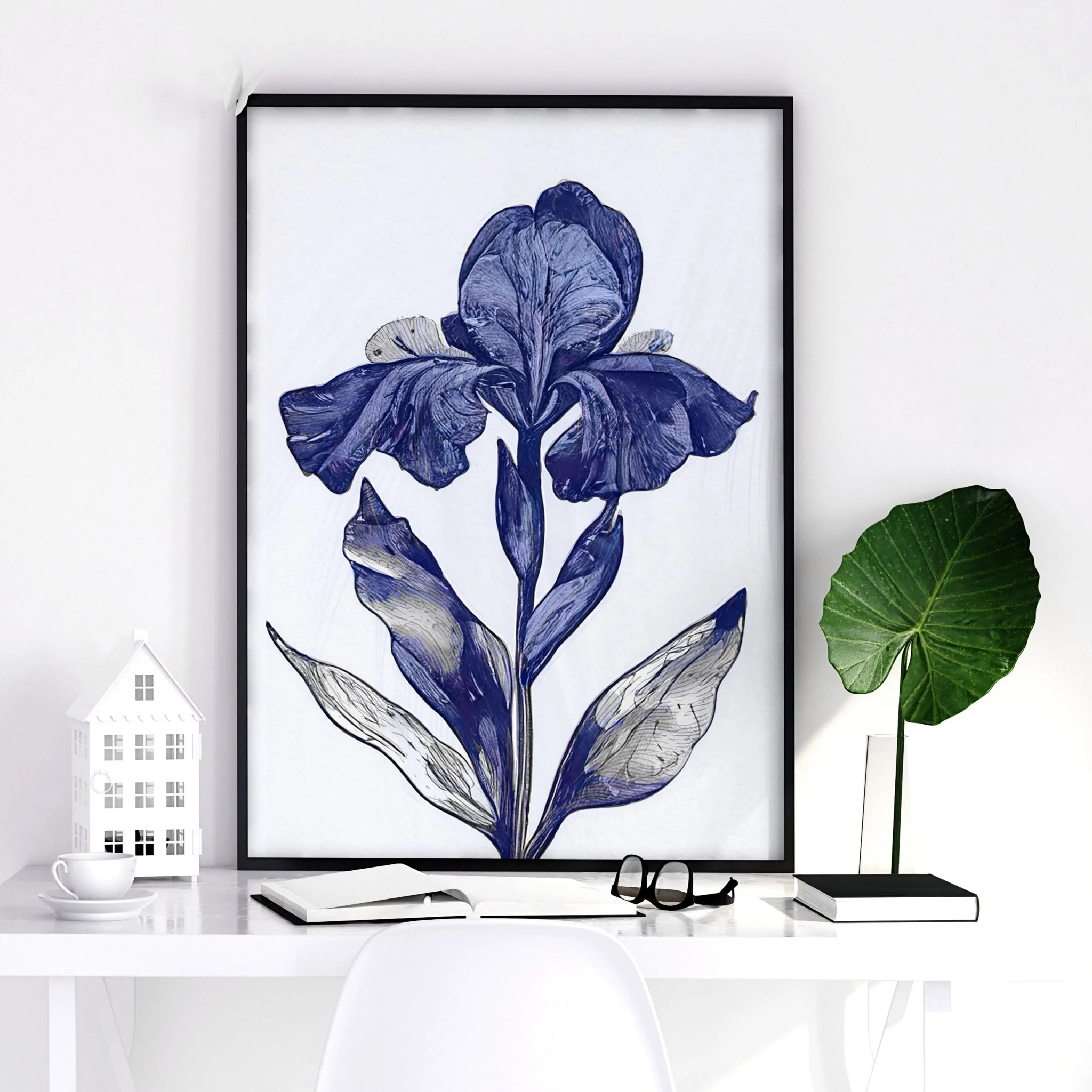 Large Wall Hanging | Set of 3 Botanical Wall art Prints - Image 8
