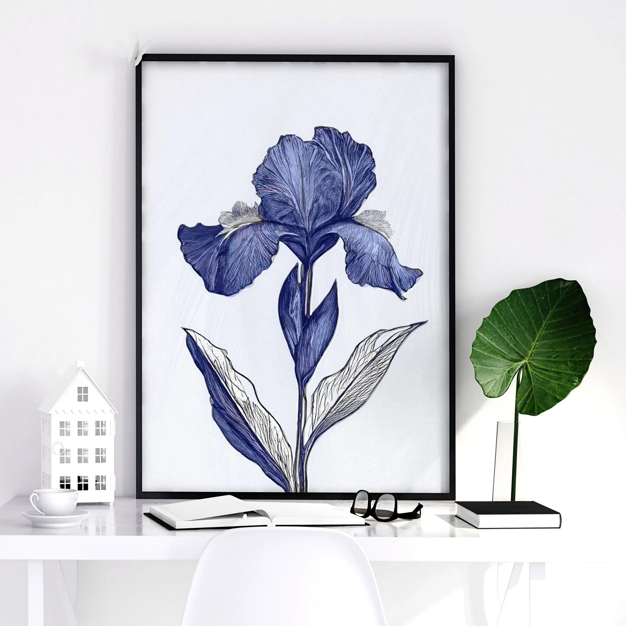Large Wall Hanging | Set of 3 Botanical Wall art Prints - Image 9